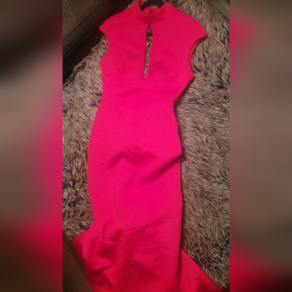 Red Mardi Gras Ball Gown